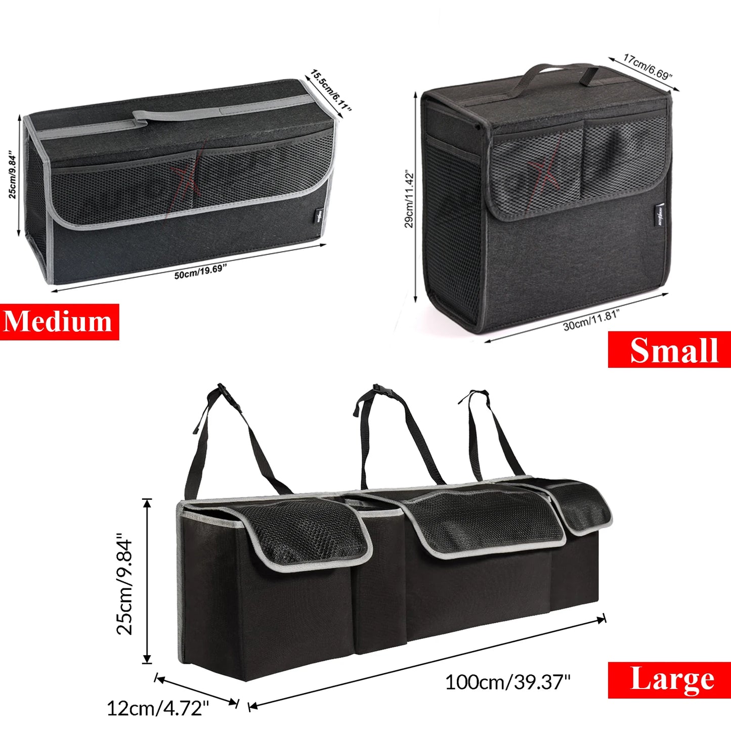 Opvouwbare Auto Kofferbak Organizer