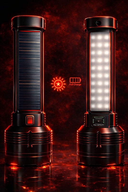 Noodpakket multifunctionele zaklamp zonne energie