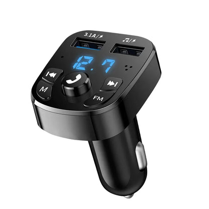 Bluetooth FM-zender + dubbele USB-poort