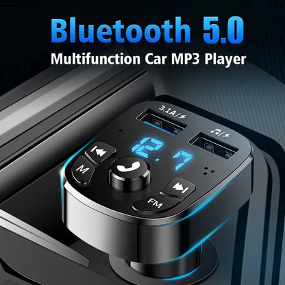 Bluetooth FM-zender + dubbele USB-poort